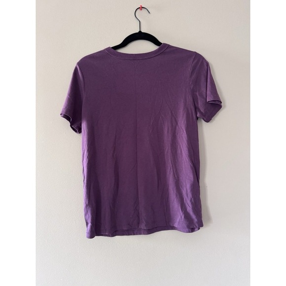 Pink Floyd Dark Side Of The Moon Purple Retro Size Small Shirt Short Sleeve EUC - Picture 2 of 9